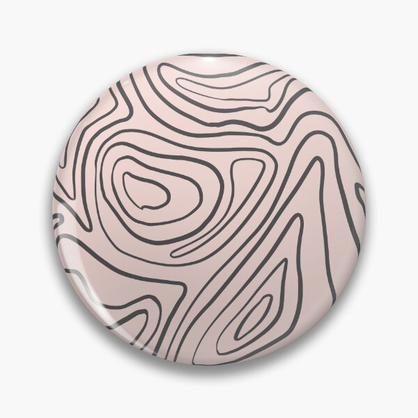 Item preview, Abstract Swirls - Peach and Gray designed and sold by PeachyLitchi.