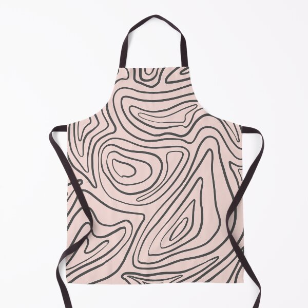Item preview, Abstract Swirls - Peach and Gray designed and sold by PeachyLitchi.