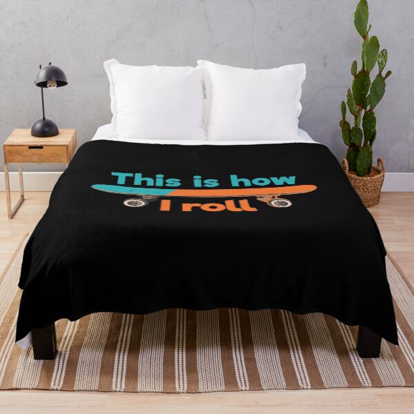 Item preview, Funny Skateboarder Gift: This Is How I Roll Skateboard Retro Vintage - Skater Skateboarding Lover designed and sold by Adexyl.