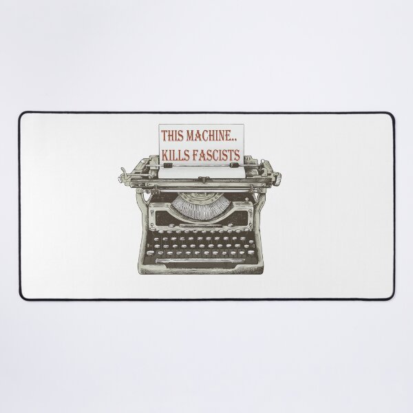 Item preview, This Machine Kills Fascists Sticker designed and sold by Mayelshehawy.
