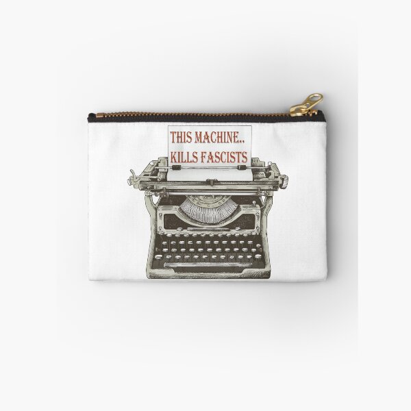 Item preview, This Machine Kills Fascists Sticker designed and sold by Mayelshehawy.