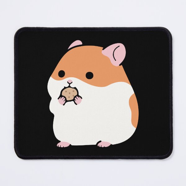 Item preview, Cute Hamster Chibi Eating Cookies designed and sold by FerrenSmall.
