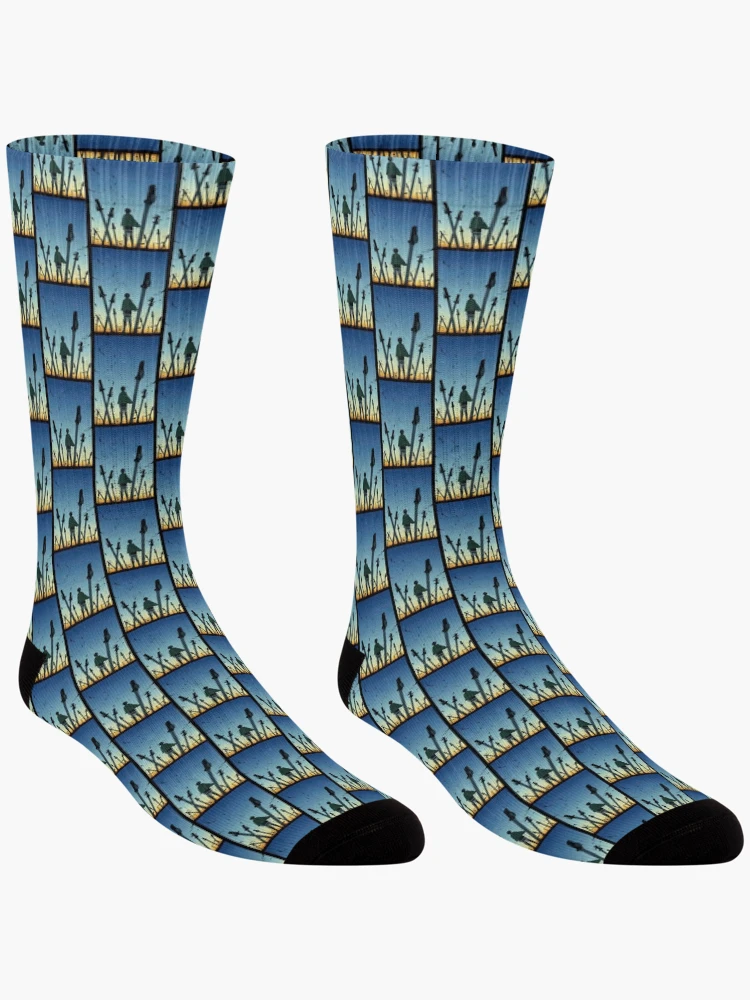 Thumbnail 3 of 5, Socks, RUMBLING RUMBLING RUMBLING RUMBLING RUMBLING RUMBLING| Perfect Gift designed and sold by raphanita.