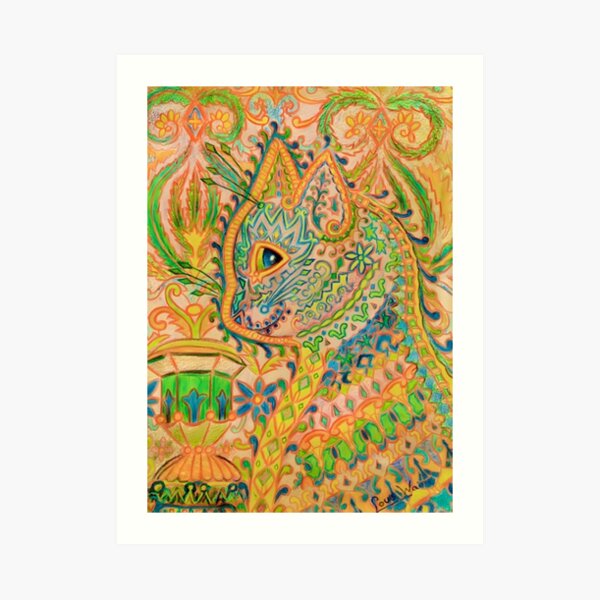 The Colorful, Dancing, Psychedelic Cats of Louis Wain