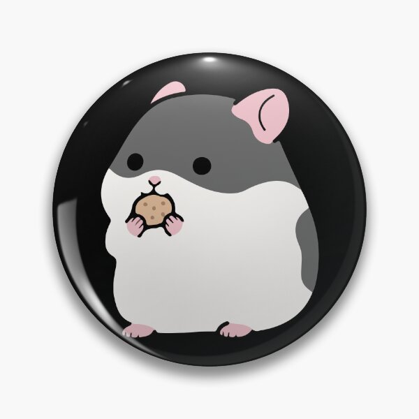 Item preview, Cute Hamster Chibi Eating Cookies designed and sold by FerrenSmall.