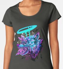 Crystal Wolf Women's Premium T-Shirt