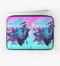 Crystal Wolf Laptop Sleeve