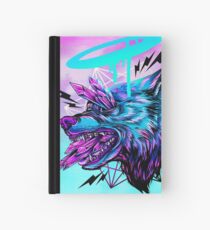 Crystal Wolf Hardcover Journal