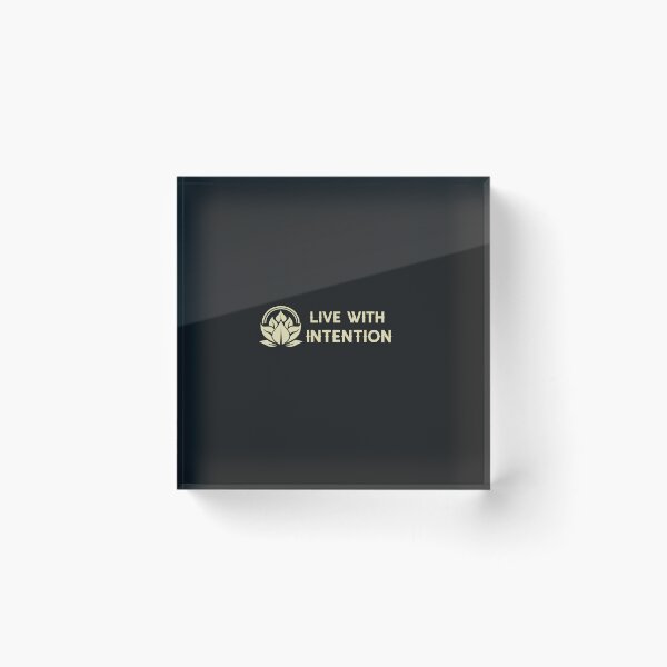 Item preview, Live With Intention designed and sold by Salimah Haji.
