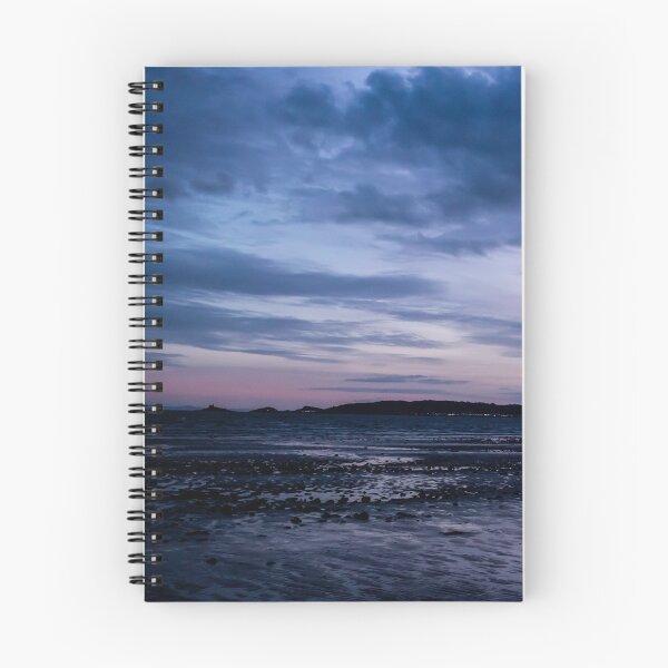Item preview, Swansea Beach Mumbles Dramatic Sunset designed and sold by BadgerCastle.