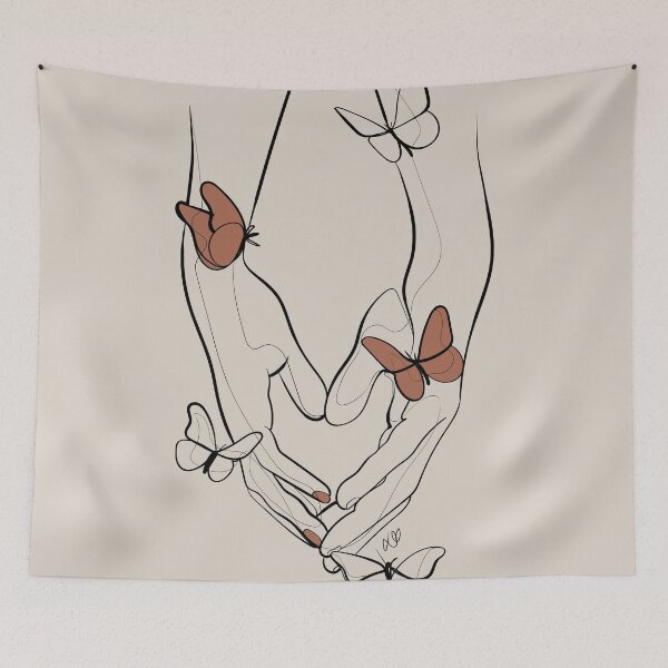Item preview, natural butterfly hands designed and sold by ebzil studio.