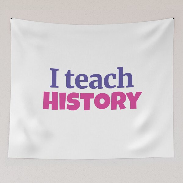 Item preview, I teach History designed and sold by Think4Prints.