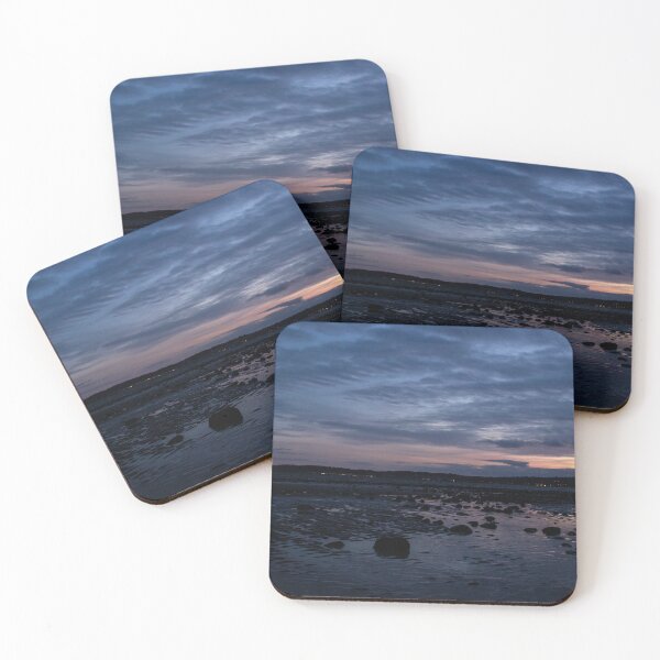 Item preview,  Swansea Beach Rocks Dramatic Sunset designed and sold by BadgerCastle.