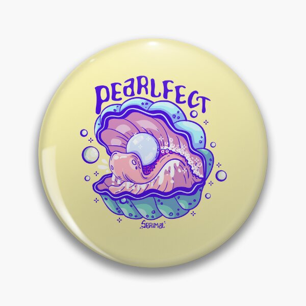 Item preview, Pearlfect pearl in perfect clam pun designed and sold by SPIRIMAL.