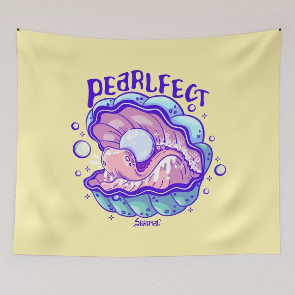 Item preview, Pearlfect pearl in perfect clam pun designed and sold by SPIRIMAL.