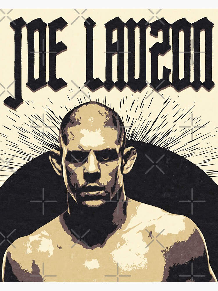 "Joe Lauzon MMA Gifts For UFC Fans" Sticker by TZAR7 Redbubble