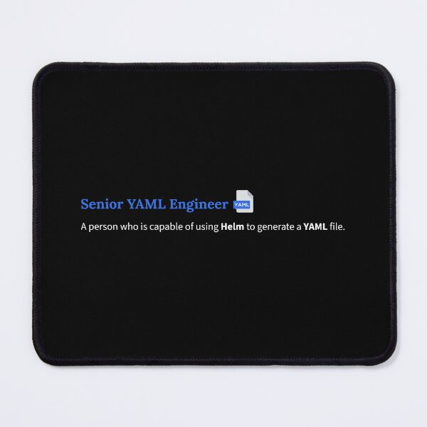 Item preview, Who is a senior yaml engineer?  designed and sold by cookieandcode.