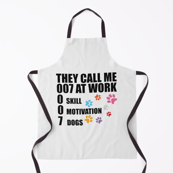Item preview, They Call Me 007 At Work 7 Dogs lovers| Perfect Gift designed and sold by raphanita.