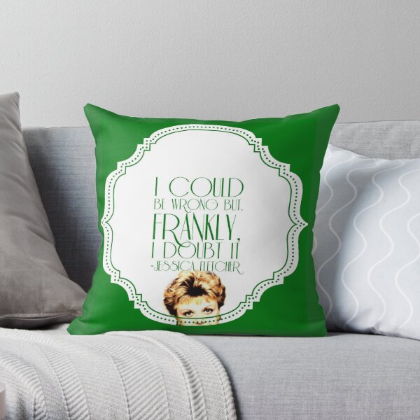 She's Never Wrong Throw Pillow