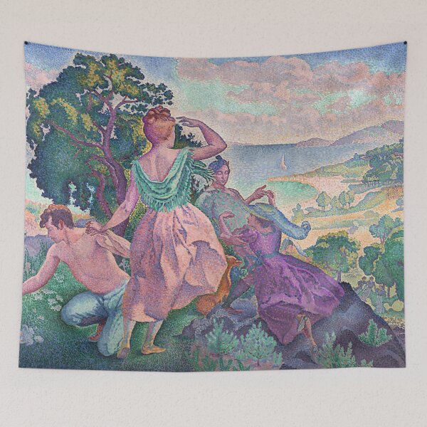 Item preview, The Excursionists by Henri Edmond Cross - Vintage Art designed and sold by RickE.