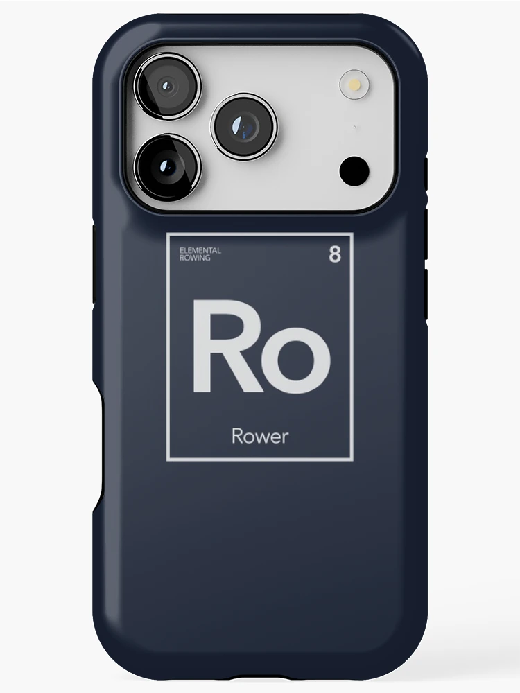 Thumbnail 1 of 4, iPhone Case, Elemental Rowing - Basic Rower designed and sold by WorkingWalrus.