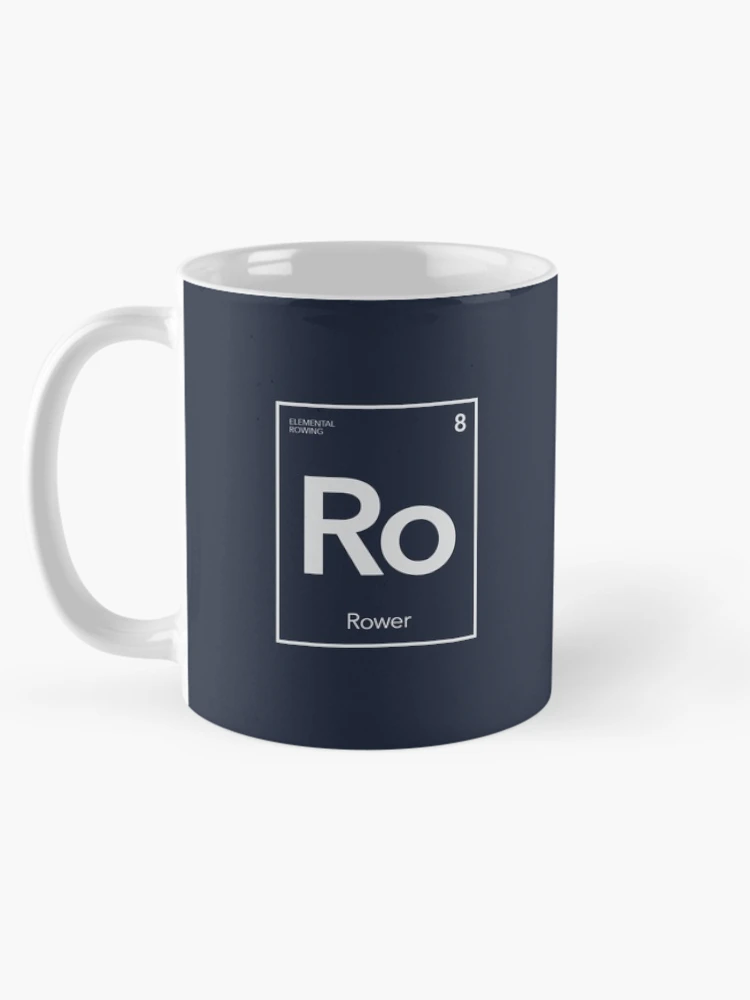 Thumbnail 5 of 6, Coffee Mug, Elemental Rowing - Basic Rower designed and sold by WorkingWalrus.