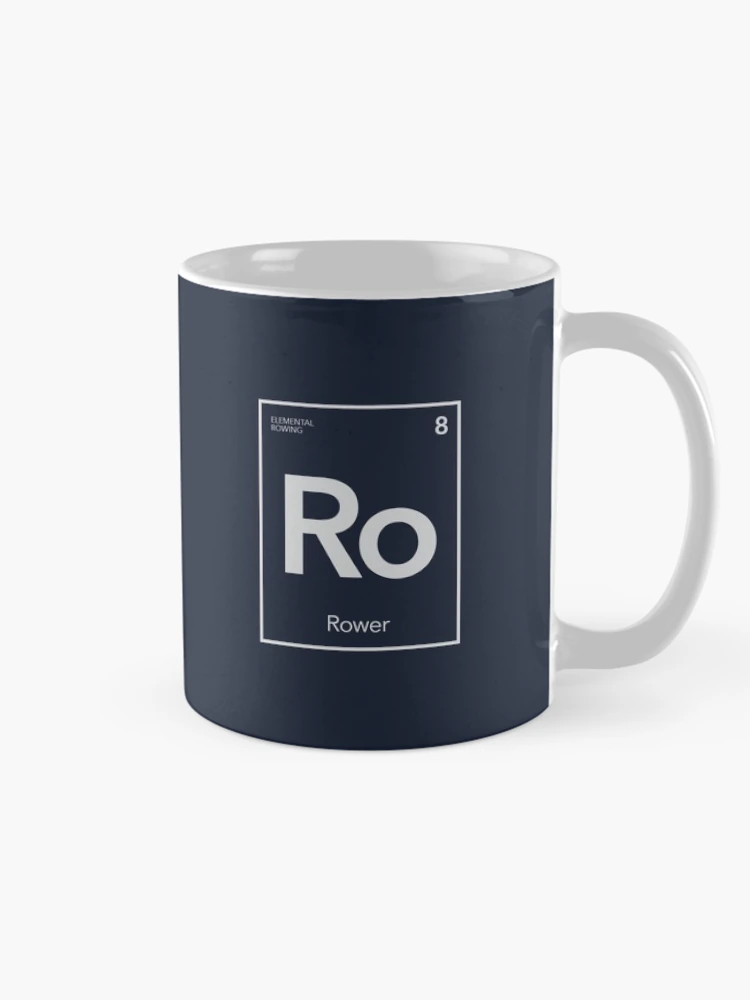 Thumbnail 3 of 6, Coffee Mug, Elemental Rowing - Basic Rower designed and sold by WorkingWalrus.