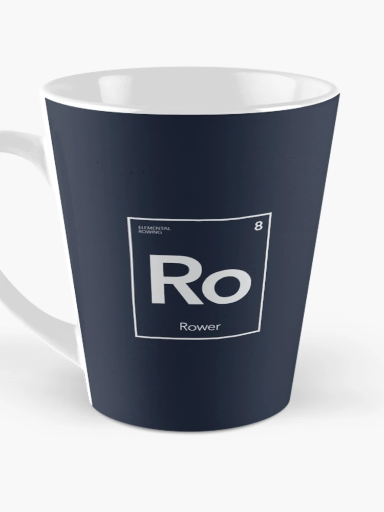 Thumbnail 3 of 4, Coffee Mug, Elemental Rowing - Basic Rower designed and sold by WorkingWalrus.