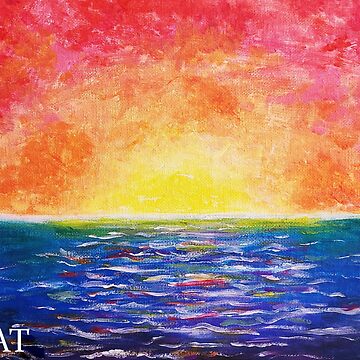 Artwork thumbnail, Rainbow Ocean  by Artcestral