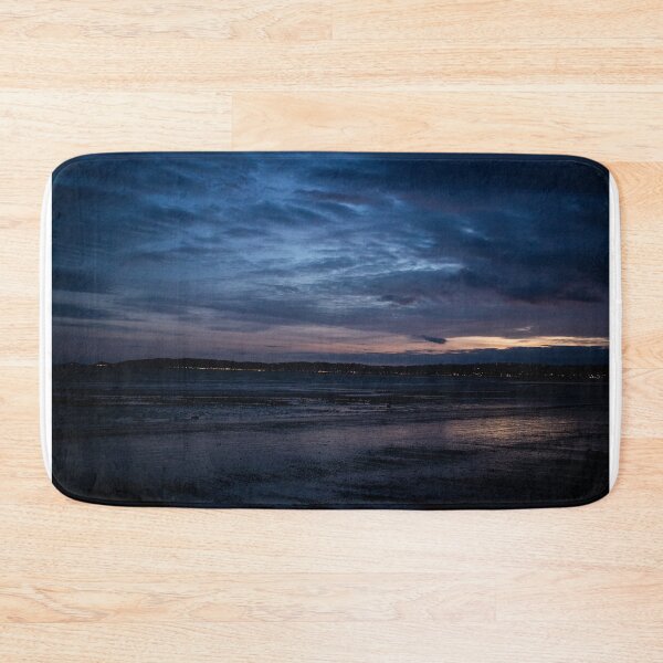 Item preview, Swansea Beach Dramatic Sunset City Lights designed and sold by BadgerCastle.