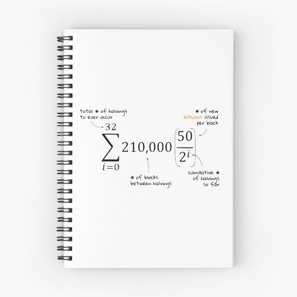 Item preview, Bitcoin Halving Visualized designed and sold by STKRFactory.