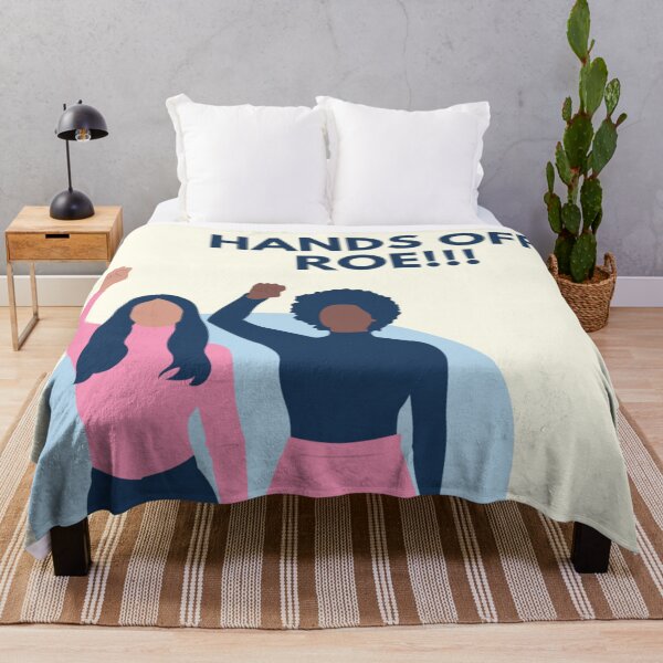 Item preview, Hands off Roe!!! Pro Choice | abortion rights | pro abortion | roe vs wade designed and sold by Giovanni's Brown Quotes.