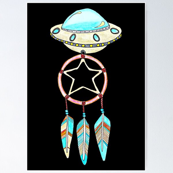 Item preview, Native Star People Aboriginal First Nations Stories Of Aliens And Spaceships designed and sold by H3designs.