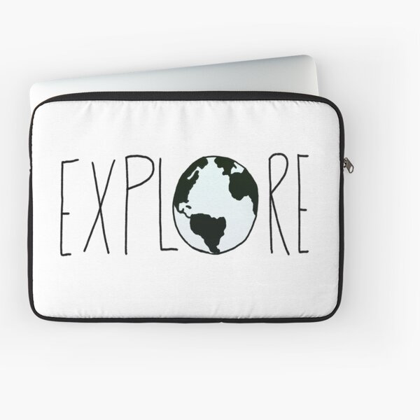 Explora el globo Funda para portátil