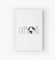 Explore the Globe Hardcover Journal