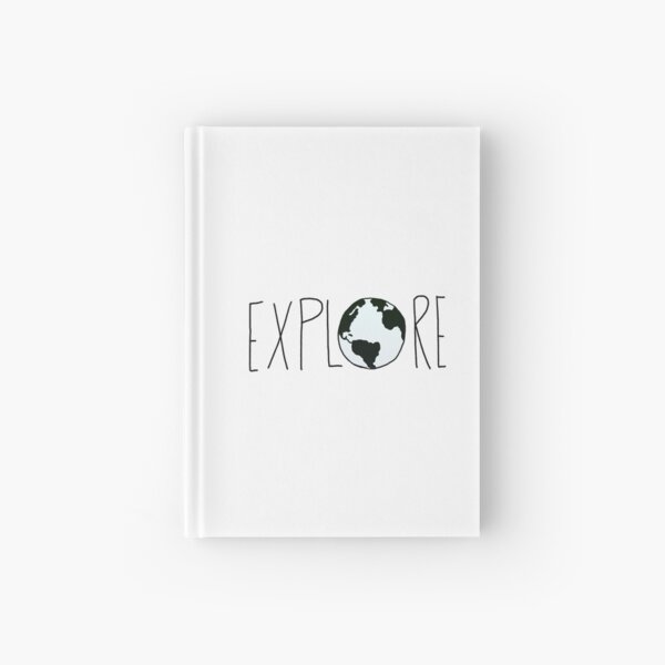 Explore the Globe Hardcover Journal