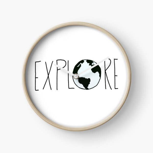 Explore the Globe Clock