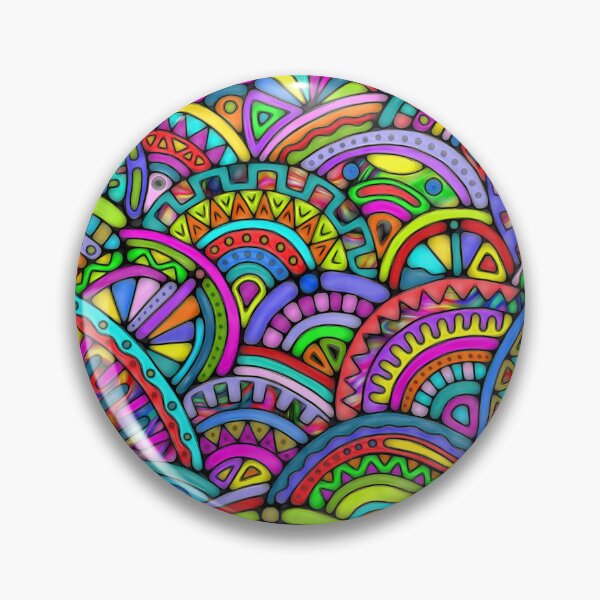 Item preview, Hand And Digitally Painted Pattern Art 27 designed and sold by EDDArt.