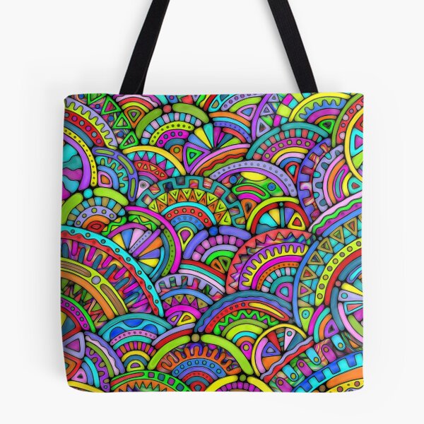 Item preview, Hand And Digitally Painted Pattern Art 27 designed and sold by EDDArt.