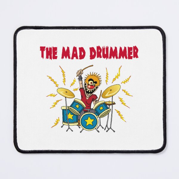 Item preview, The crazy drummer designed and sold by Teyba1900.
