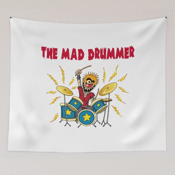 Item preview, The crazy drummer designed and sold by Teyba1900.