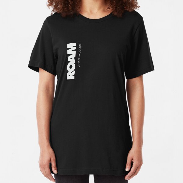 ROAM Apparel Vert Logo Slim Fit T-Shirt
