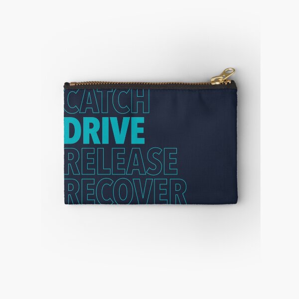 Item preview, Catch, Drive, Release, Recover (Aqua) designed and sold by WorkingWalrus.