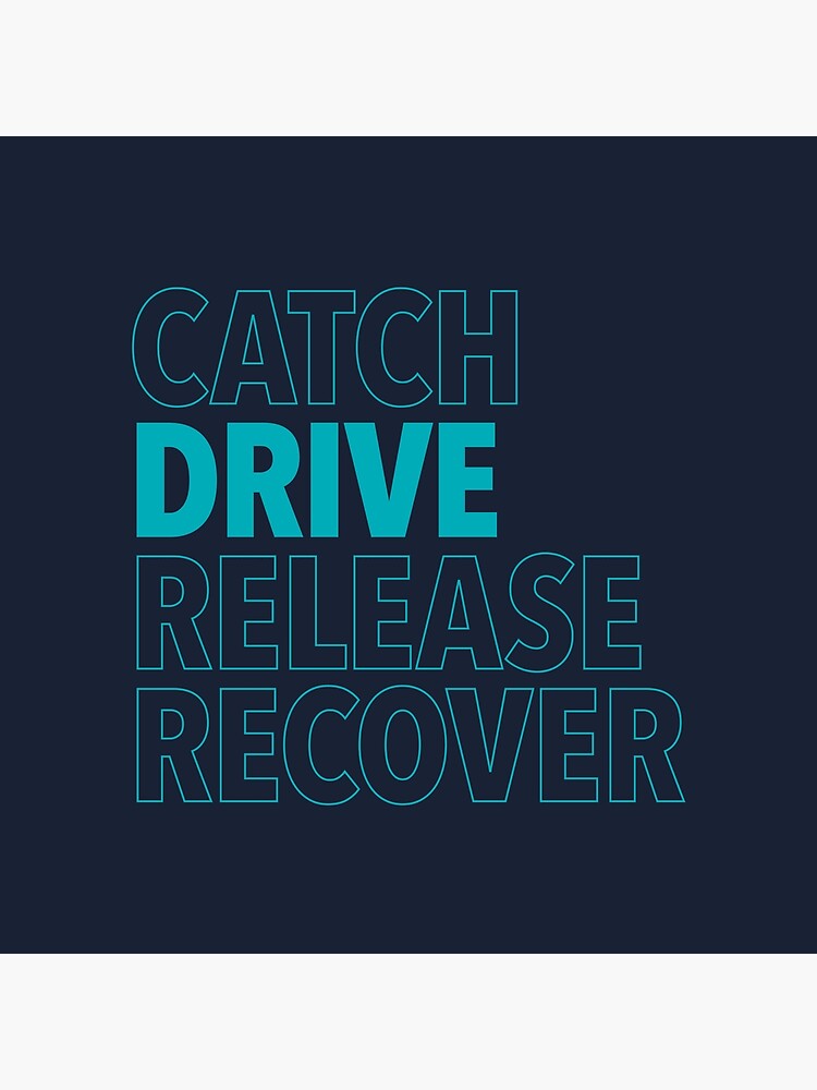 catch drive release recovery shirt