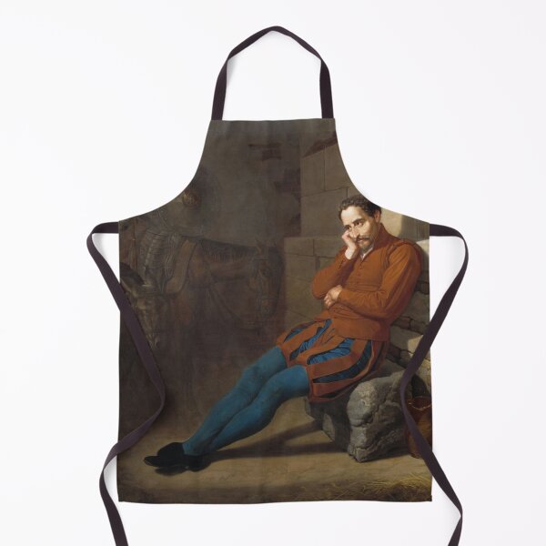 Item preview, Don Quixote vintage painting designed and sold by Vintage Designs +.