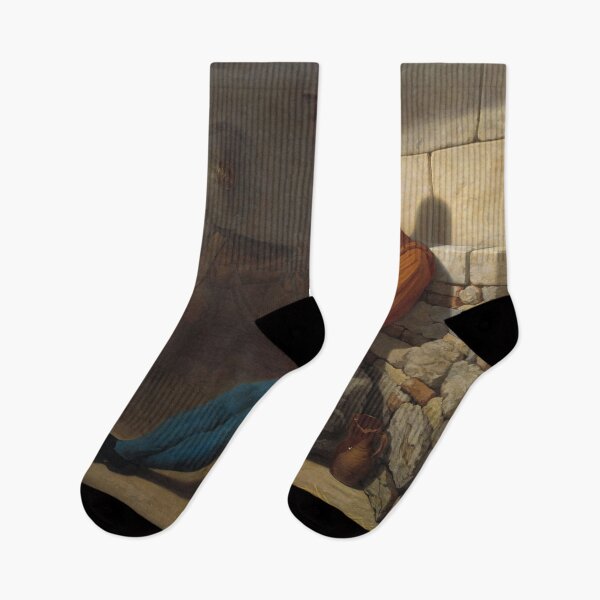 Item preview, Don Quixote vintage painting designed and sold by Vintage Designs +.