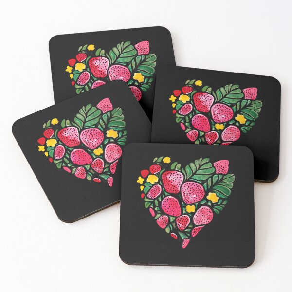 Item preview, Strawberry Heart designed and sold by FrictionMaxxing.