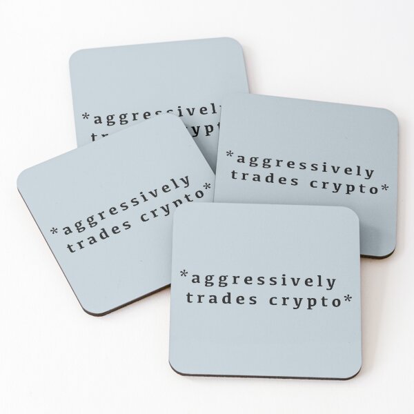 Item preview, Crypto - aggressively trades crypto  designed and sold by Crypmetal.