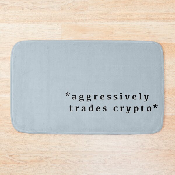 Item preview, Crypto - aggressively trades crypto  designed and sold by Crypmetal.