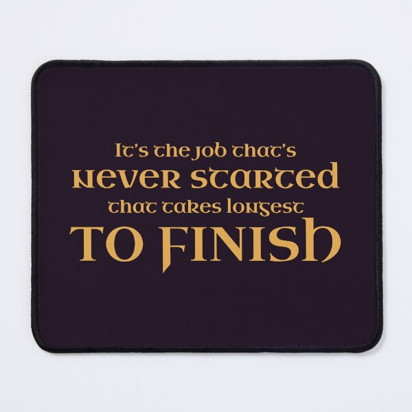 Item preview, The Job That's Never Started. designed and sold by inkset.